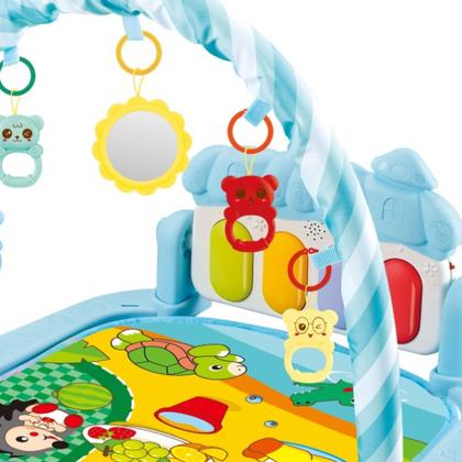 Imagem de Kit Tapete Interativo para Bebe Estimulo Sensorial + Canguru