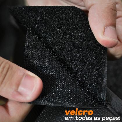 Imagem de Kit Tapete para Fiat 500 2007 08 09 10 11 12 13 14 2015 Cor Bege Impermeável Sob Medida Sem odor