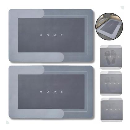 Imagem de Kit Tapetes Mágicos Para Banheiro e Box Absorventes Super