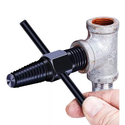 Imagem de Kit Tarracha Para Cano Pvc 1/2 A 1" e Extrator Cano Quebrado