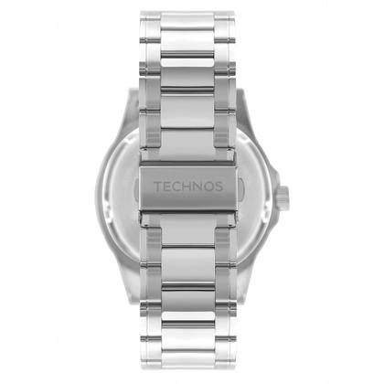 Imagem de Kit Technos Masculino Racer Basico Prata - 2117LFE/K1P