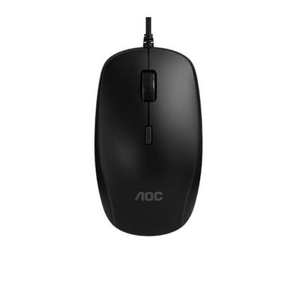 Imagem de Kit Teclado Abnt2 E Mouse 2400 Dpi Com Fio Preto Usb