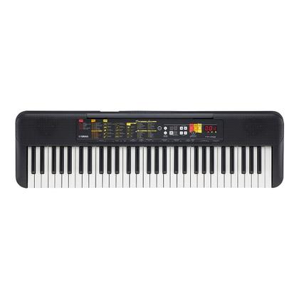 Imagem de Kit Teclado Arranjador 61 Teclas PSR F52 com Fonte Bivolt Yamaha e Suporte em X