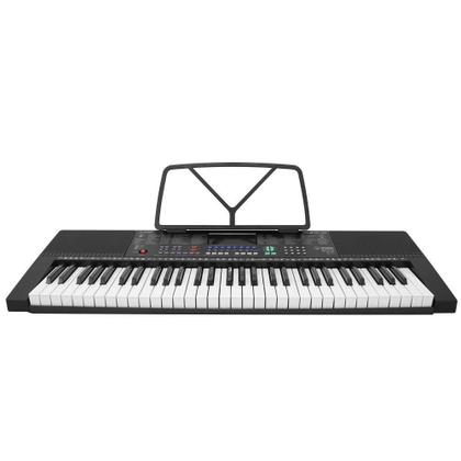 Imagem de Kit Teclado Arranjador Spring Tc161 61 Teclas + Suporte