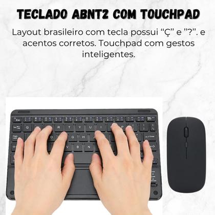 Imagem de Kit Teclado Com Touchpad + Mouse Galaxy A7 Lite 8.7 T220