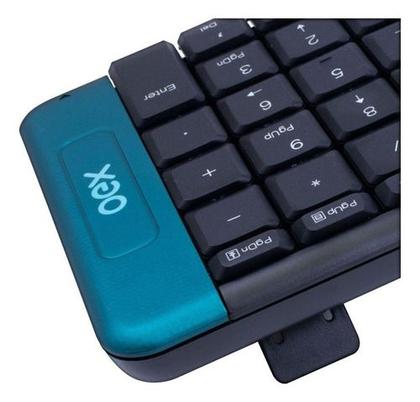 Imagem de Kit Teclado E Mouse Bluetooth Sem Fio Slim Tm404 Oex Abnt