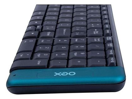 Imagem de Kit Teclado E Mouse Bluetooth Sem Fio Slim Tm404 Oex Abnt