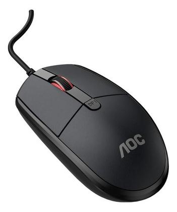 Imagem de Kit Teclado E Mouse Com Fio Usb Aoc Office Ç