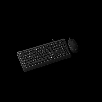 Imagem de Kit Teclado E Mouse Com Fio Usb Aoc Slim Office Ç Lançamento