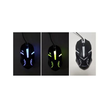 Imagem de Kit teclado e mouse gamer led rgb usb hk8600 xtrad