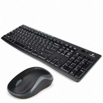 Imagem de Kit teclado e mouse logitech mk270