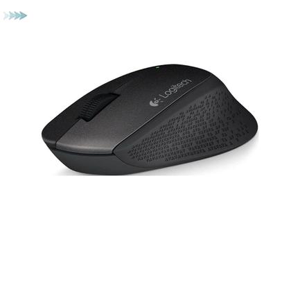 Imagem de Kit teclado e mouse logitech mk345 preto s/fio compatível com windows, mac, linux.