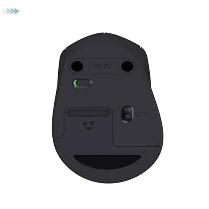 Imagem de Kit teclado e mouse logitech mk345 preto s/fio compatível com windows, mac, linux.