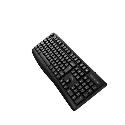 Imagem de Kit Teclado E Mouse Sem Fio Aoc C/ Ç Ergonomico Lançamento
