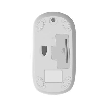 Imagem de Kit Teclado e Mouse Sem Fio Bluecase BMTW01, Adaptador USB Mini, ABNT2, DPI2400, 2,4 GHz, Plug and Play, Branco - BMTW01