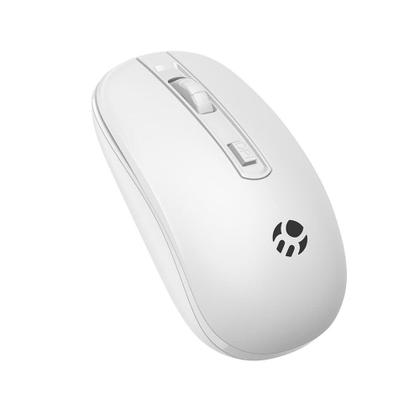 Imagem de Kit Teclado e Mouse Sem Fio Bluecase BMTW01, Adaptador USB Mini, ABNT2, DPI2400, 2,4 GHz, Plug and Play, Branco - BMTW01
