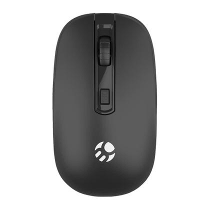 Imagem de Kit Teclado e Mouse Sem Fio Bluecase BMTW01, Adaptador USB Mini, ABNT2, DPI2400, 2,4 GHz, Plug and Play, Preto - BMTW01