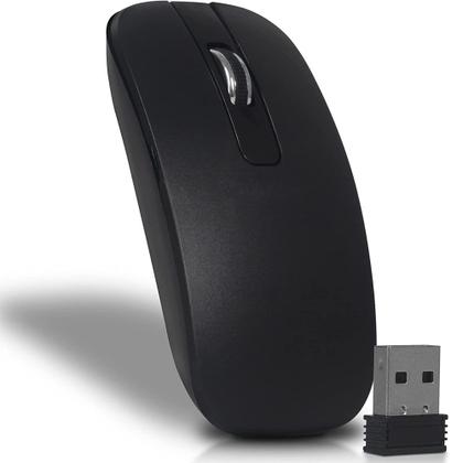Imagem de Kit Teclado E Mouse Sem Fio Confortável Ótimo Para Home Office Computador Pc Notebook Português Abnt 2 Usb
