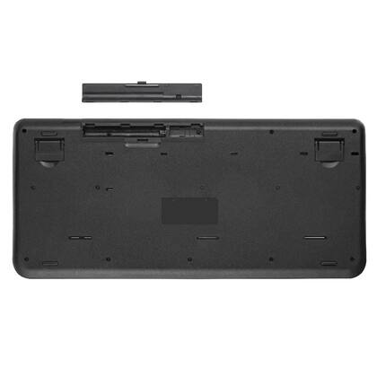 Imagem de Kit Teclado e Mouse sem Fio CS1200 Multimídia Conexao BT+USB 3200DPI - TC301