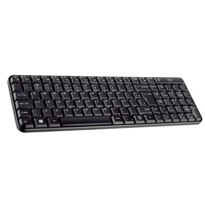 Imagem de Kit Teclado E Mouse Sem Fio Multimidia Compacto Silencioso