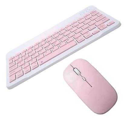 Imagem de Kit Teclado E Mouse Sem Fio Ultra Fino Bluetooth JP-MKL