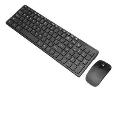 Imagem de Kit Teclado E Mouse Sem Fio Wireless 2.4ghz 3200dpi Com Capa Silicone K06