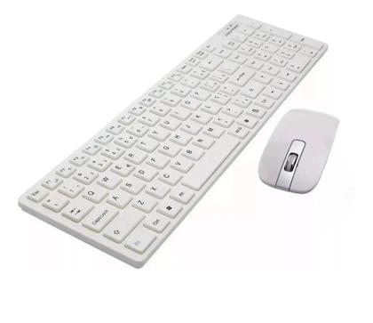 Imagem de Kit Teclado E Mouse Sem Fio Wireless 2.4ghz 3200dpi Com Capa Silicone K06