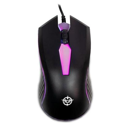 Imagem de Kit Teclado e Mouse TGT Leopard 2 Rainbow 1200DPI ABNT2 Preto - TGT-LP2-RBW01