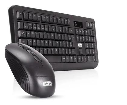 Imagem de Kit Teclado E Mouse Wireless Bluetooth Sem Fio 2.4ghz Usb Pc