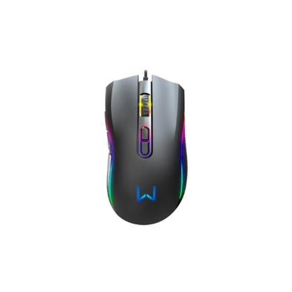 Imagem de Kit teclado gamer mecanico orion usb 2.0 dazz + mouse 3600dpi 7 botoes + mousepad warrior