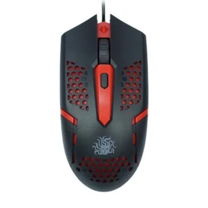 Imagem de Kit Teclado Gamer Santana + Mouse Gamer LED RGB KG-03R PT/VM