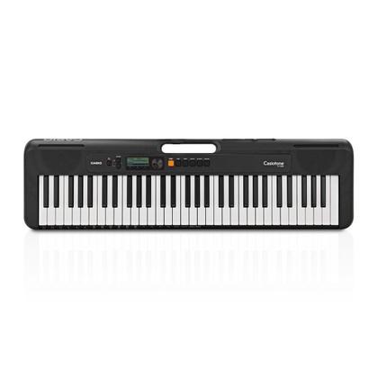 Imagem de Kit Teclado Musical CASIOTONE CT-S200 CASIO Preto Aplicativo Chordana Play + Suporte X + Banqueta X