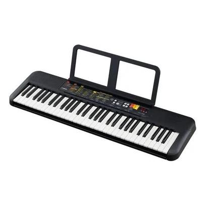Imagem de Kit Teclado Musical Yamaha F52 61 Teclas + Suporte X + Fone