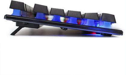 Imagem de Kit Teclado Semi Mecânico Gamer Led Rgb Multimídia Mouse Laser 3 Botões Usb 2.0 Pc Computador Notebo