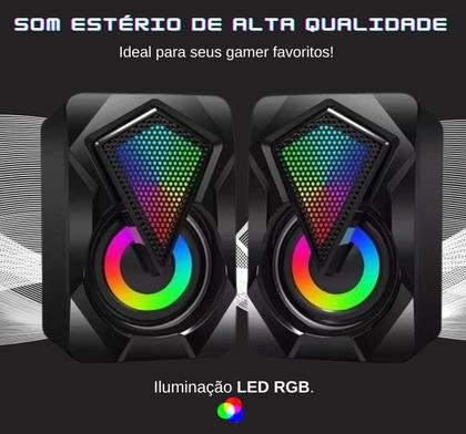 Imagem de Kit Teclado Semi-mecânico +mouse Gamer 3200 Dpi+ Caixa D Som