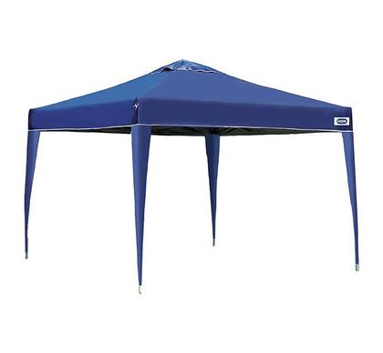 Imagem de Kit Tenda Gazebo X-flex 3x3 m Articulado + Conjunto 2 Paredes Azul - Mor