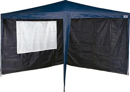 Imagem de Kit Tenda Gazebo X-flex 3x3 m Articulado + Conjunto 2 Paredes Azul - Mor