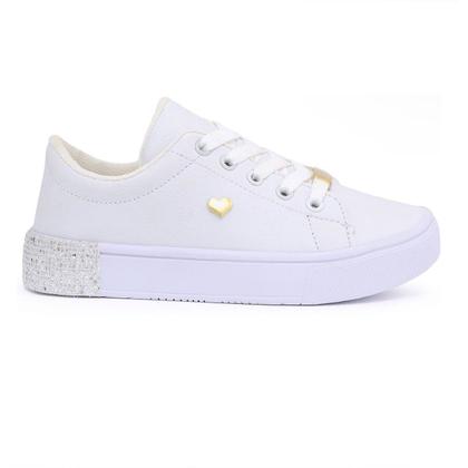 Imagem de Kit Tênis Casual Com Relógio Sapatinho Feminino Escolar Versátil Infantil