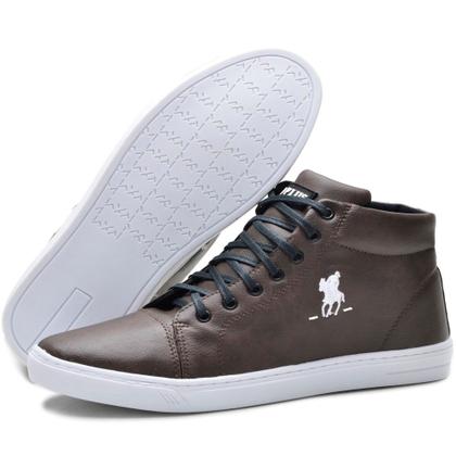 Imagem de Kit Tênis Casual Confortável Polo Plus Com Um Relógio Digital Elegante