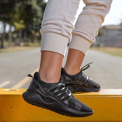 Imagem de Kit Tênis Challenge Treino Academia Caminhada Macio e Confortável + Relógio LED Touch