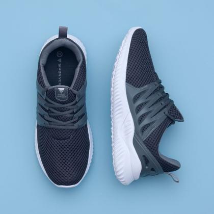 Imagem de Kit Tênis Challenge Treino Academia Caminhada Macio e Confortável + Relógio LED Touch