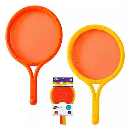 Imagem de Kit Tênis de Praia Beach Raquete com Bolinhas Go Play BR1791 - Multikids