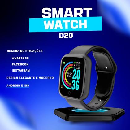 Imagem de Kit Tênis Esportivo Masculino Academia Caminhada Olimp + Smartwatch BF Shoes