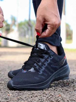 Imagem de Kit Tenis Esportivo Unissex Academia + Mochila  E Relógio