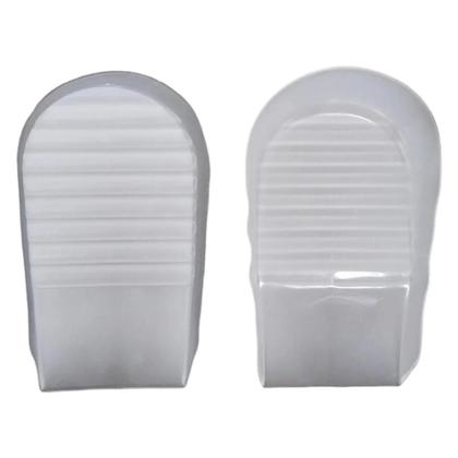 Imagem de Kit Tênis Meia Ortopédico Calce Fácil Casual Confortável + Calcanheira Anti Impacto Confortável Para Esporão