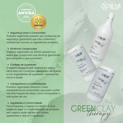 Imagem de Kit Terapia Capilar Detox Argila Verde Profissional