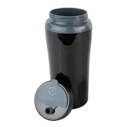 Imagem de Kit terere pávia copo termico c/bomba + garrafa unitermi - preto