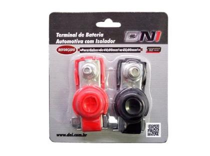 Imagem de Kit Terminal Bateria C/isolador Cabo 10/25mm Dni7573 Pt / Vm