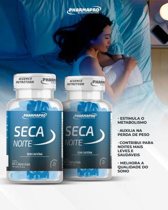Imagem de Kit Termogênico Seca Dia e Seca Noite Pharmapro  Com e Sem Cafeína  60 Cápsulas Cada