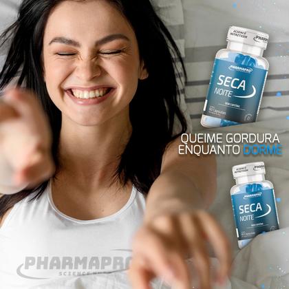 Imagem de Kit Termogênico Seca Dia e Seca Noite Pharmapro  Com e Sem Cafeína  60 Cápsulas Cada